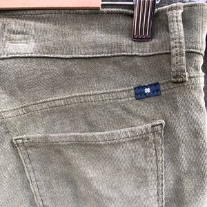 Lucky Skinny Cord in Olive Green